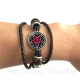 Gothic Pendant Satanism Evil bracelet