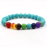 Natural Stone Planets Men And Women Bracelet