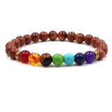 Natural Stone Planets Men And Women Bracelet