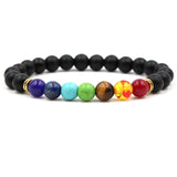 Natural Stone Planets Men And Women Bracelet